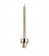 Salisbury 3 Light G9 2m Round Ceiling Pendant With French Gold And Crystal Shade-9