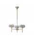 Salisbury 3 Light G9 Telescopic Light With French Gold And Crystal Shade-8