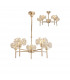 Salisbury 5 Light G9 Telescopic Light With French Gold And Crystal Shade-1