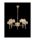 Salisbury 5 Light G9 Telescopic Light With French Gold And Crystal Shade-3