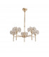 Salisbury 5 Light G9 Telescopic Light With French Gold And Crystal Shade-8