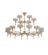 Salisbury 20 Light G9 2-Tier Light With French Gold And Crystal Shade-6