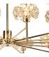 Salisbury 20 Light G9 2-Tier Light With French Gold And Crystal Shade-9