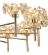 Salisbury 20 Light G9 2-Tier Light With French Gold And Crystal Shade-10