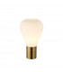 Corinth Narrow Table Lamp E27 Antique Brass Opal Glass-1