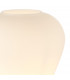 Corinth Narrow Table Lamp E27 Antique Brass Opal Glass-6