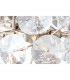 Salisbury Adjustable G9 Switched Wall Lamp With French Gold And Crystal Shade-6