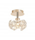 Salisbury G9 Ceiling Lamp With French Gold And Crystal Shade-1