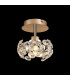 Salisbury G9 Ceiling Lamp With French Gold And Crystal Shade-3