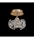 Salisbury G9 Ceiling Lamp With French Gold And Crystal Shade-10