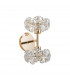 Salisbury 2 Light G9 Switched Up Down Wall Lamp With French Gold And Crystal Shade-4