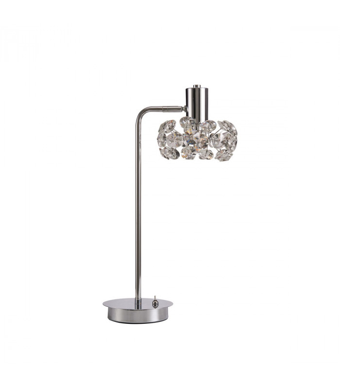 Salisbury G9 Reader Table Lamp And Crystal Shade Polished Chrome-4