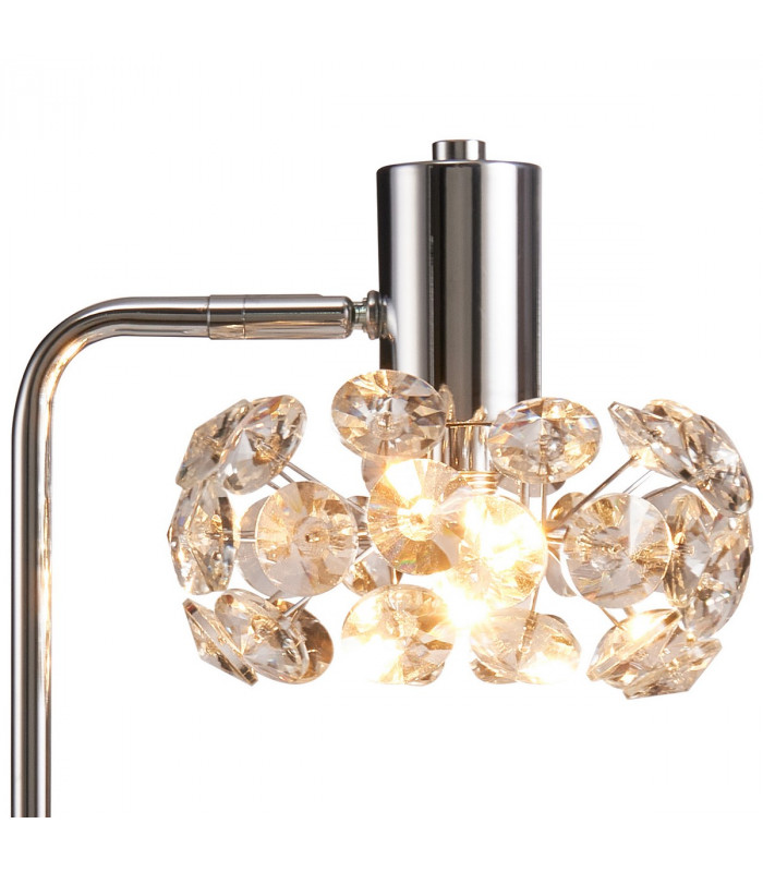 Salisbury G9 Reader Table Lamp And Crystal Shade Polished Chrome-6