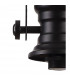 Worcester Ceiling Pendant E27 With 30cm Tiffany Shade Matt Black Beige Clear Crystal-10