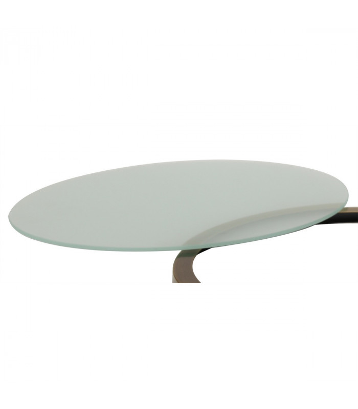 Worcester 31cm Flush Ceiling Lamp Fitting E27 Antique Brass Frosted Glass-5