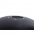 Worcester 31cm Flush Ceiling Lamp Fitting E27 Black Frosted Glass-5