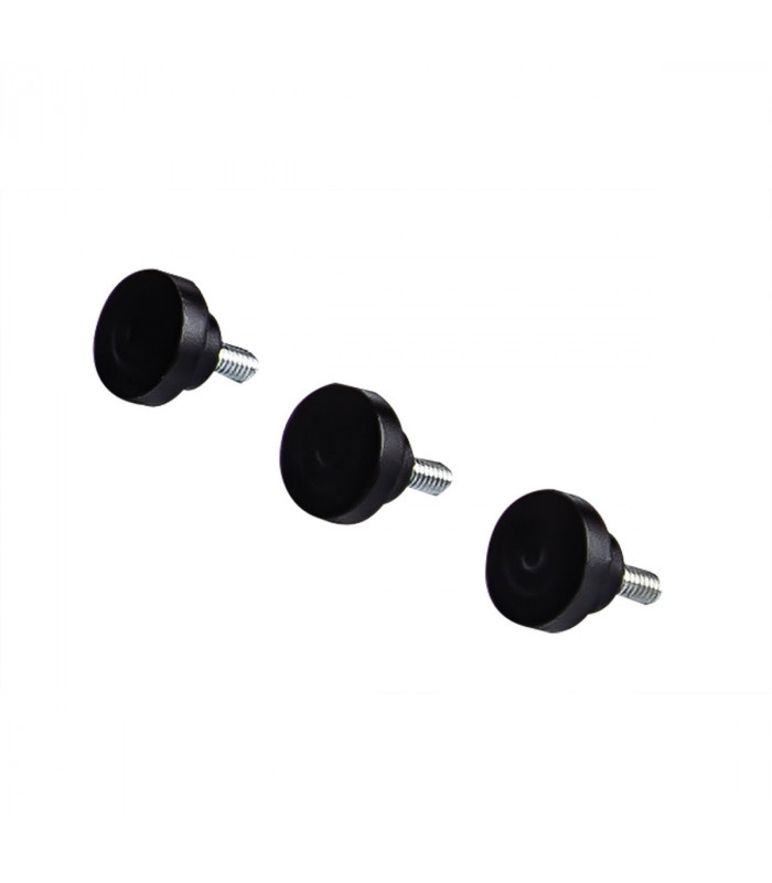 Worcester 31cm Flush Ceiling Lamp Fitting E27 Black Frosted Glass-6