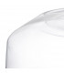 Worcester Single Ceiling Pendant E27 Round Champfered Glass Polished Nickel Clear-8