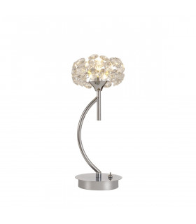 Salisbury G9 Vertical Table Lamp And Crystal Shade Polished Chrome-1