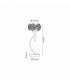 Salisbury G9 Vertical Table Lamp And Crystal Shade Polished Chrome-2