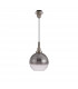 Yorktown 2m Round Ceiling Pendant 3 Light E27 With Various Glasses Antique Silver Smoked Matt Black-5