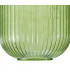 Yorktown 2m Round Ceiling Pendant 3 Light E27 With 20cm Tubular Ribbed Glass Brass Gold Green Matt Black-7