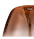 Yorktown Linear Ceiling Pendant 3 Light E27 With 28cm Trapezium Glass Copper Clear Matt Black-8