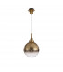 Yorktown 2.5m Round Ceiling Pendant 5 Light E27 With Various Glasses Brass Gold Matt Black-5