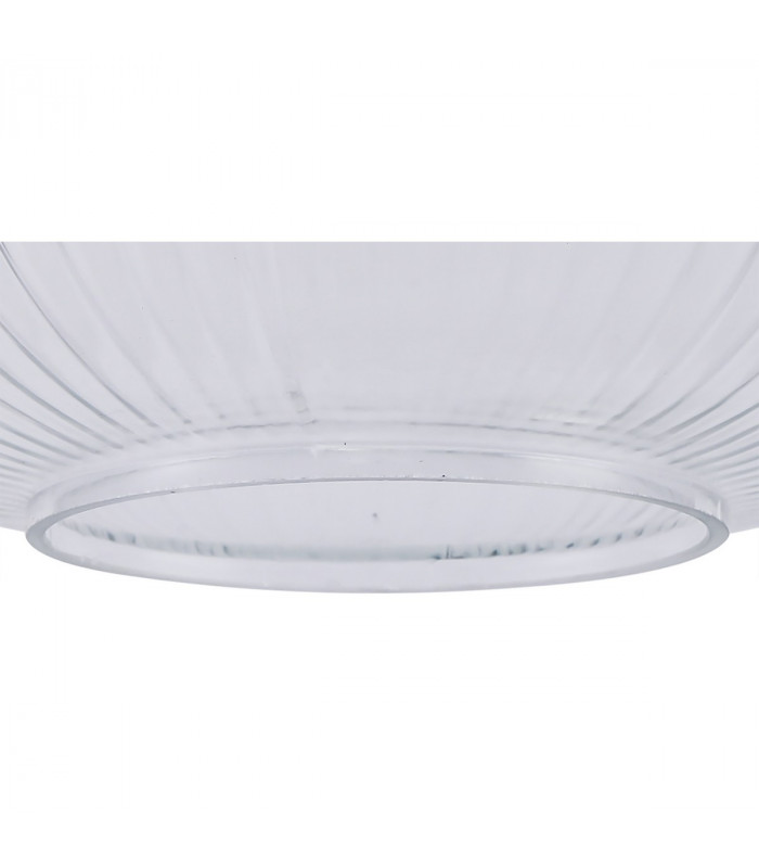 Yorktown 2.5m Round Ceiling Pendant 5 Light E27 With Various Glasses Black Chrome-7
