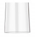 Freedom Ceiling Pendant E27 With Large Clear Cylindrical Cone Glass Satin Nickel Clear Black Fabric-7