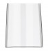 Freedom Ceiling Lamp E27 With Large Clear Cylindrical Cone Glass White Marble Clear-6