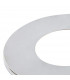 Freedom Ceiling Lamp E27 With Large Clear Cylindrical Cone Glass White Marble Clear-7