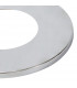 Freedom Ceiling Lamp E27 With Large Clear Cylindrical Cone Glass White Marble Clear-8