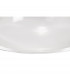 Dresden Flush Ceiling Lamp E27 With Smooth Bell 30cm Glass Shade Matt Black Clear-6
