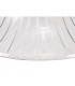 Dresden 2 Light Semi Flush Ceiling Lamp E27 With Bell 30cm Glass Shade Antique Brass Clear-6