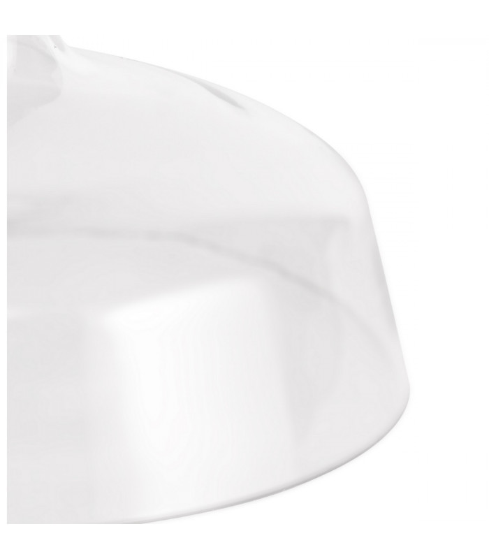 Dresden 2 Light Semi Flush Ceiling Lamp E27 With Flat Round 30cm Glass Shade Antique Brass Clear-6