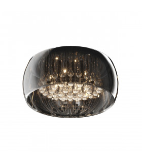 Crystal Ceiling Light Glass 6x G9