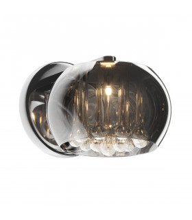 Crystal Wall Lamp Chrome 1x G9