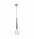 Libra Dome Pendant Ceiling Light White 1x E14