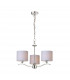 Carmen Multi Arm Pendant Ceiling Light Beige 3x E14