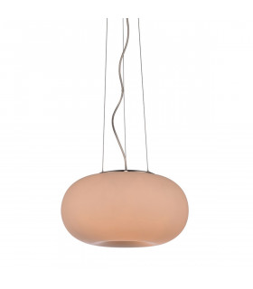 Inez Globe Pendant Ceiling Light White 2x E27