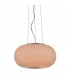 Inez Globe Pendant Ceiling Light White 3x E27