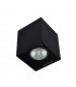 Color Surface Mounted Downlight Black 1x GU10