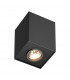Quadro Surface Mounted Downlight Black 1x GU10