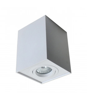 Quadro Surface Mounted Downlight White 1x GU10