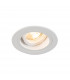 Chuck Round Recessed Downlight White 1x GU10