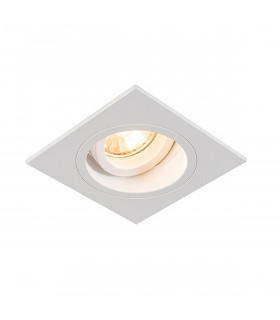 Chuck Square Recessed Downlight White 1x GU10