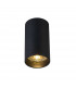 Tuba Surface Mounted Downlight Black 1x GU10