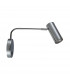Tubo Reading Light Silver 1x GU10