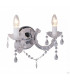 Magnolia Candle Wall Lamp Clear 2x E14